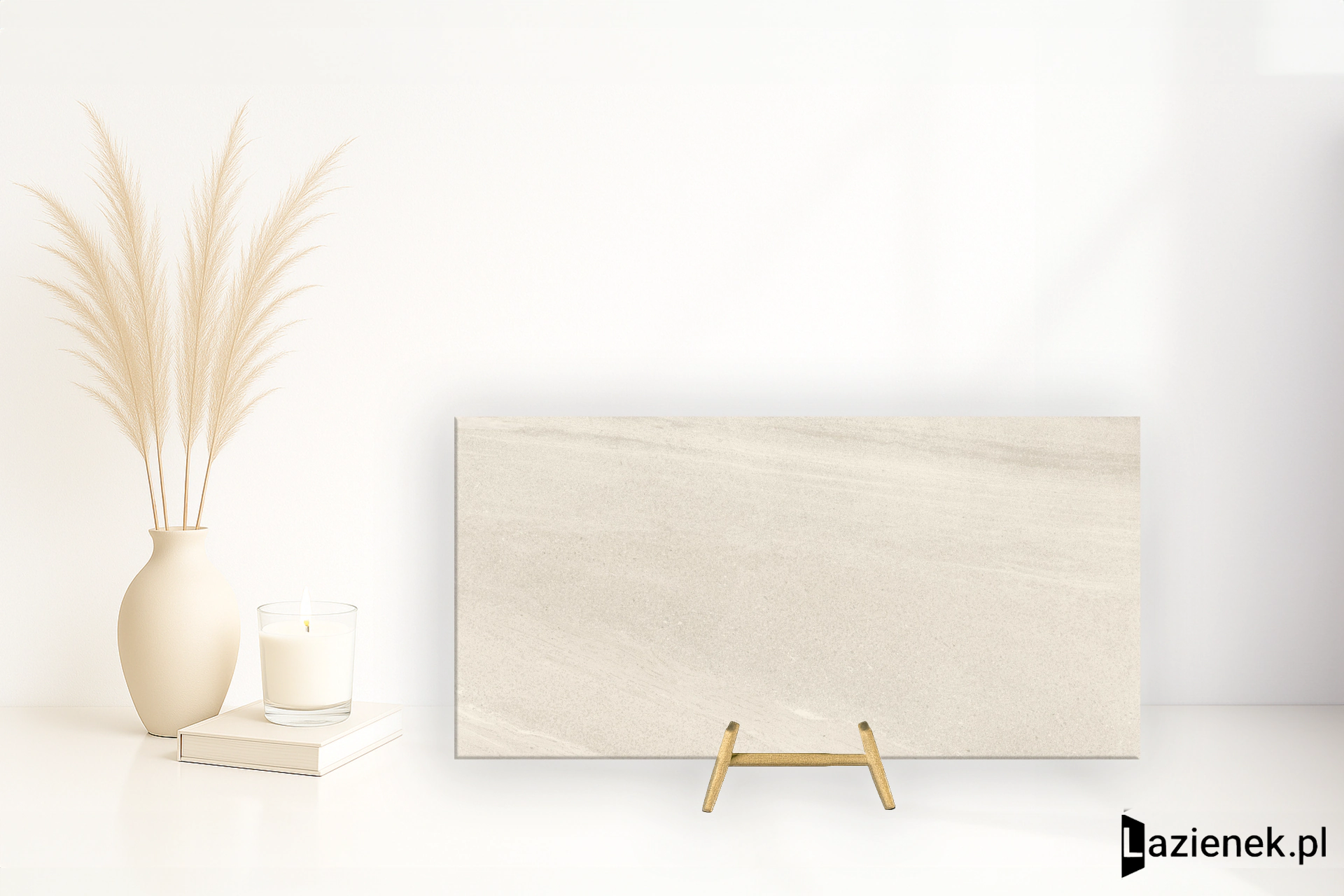 Graniti Fiandre Pietra Di Basalto Active Bianco antybakteryjna 60x120 cm gr. 9 mm - płytka rektyfikowana / IAS892219